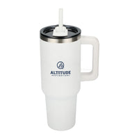 Pinnacle 40 oz Vacuum Insulated  Travel Tumbler With Straw