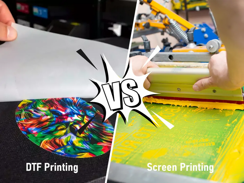 DTF vs. Screen Printing: Which Is Right for Your Apparel Business?